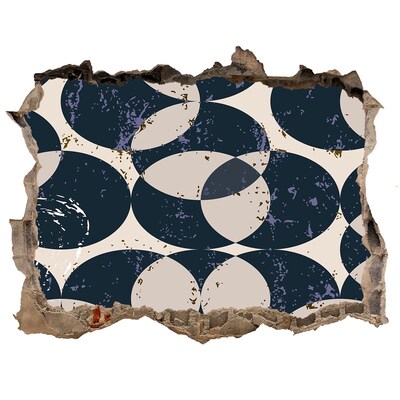 Fotoobraz díra na stěnu Moderní design díry ve zdi