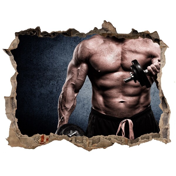 Foto fotografie díra na zeď Pohon v akci