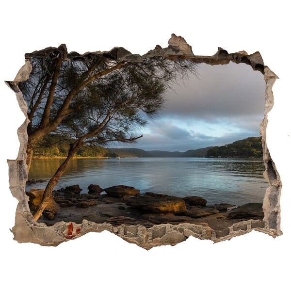 Nálepka fototapeta 3D výhled Mír u vody