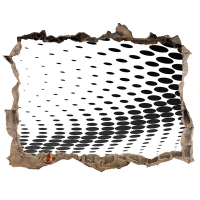 Fototapeta díra na zeď Virtuální prostor v díře