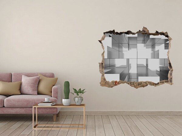 Díra 3D fototapeta nálepka Prostor v betonu