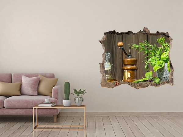 Samolepící nálepka Bylinkový koutek v kuchyni