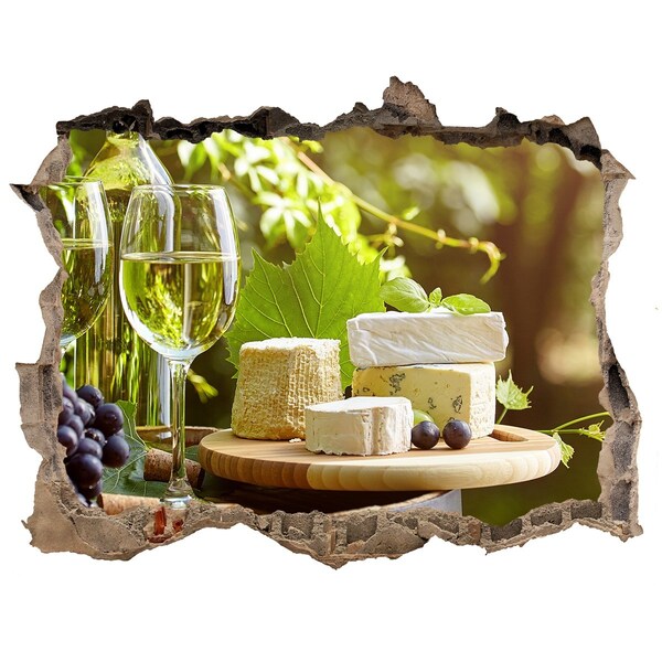 Fototapeta díra na zeď Sýrové potěšení na slunci