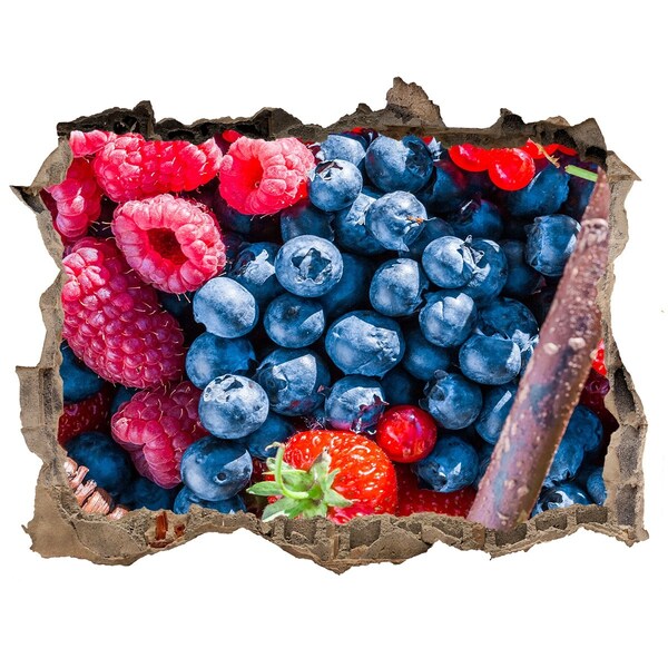 Samolepící nálepka Ovocná díra ve zdi