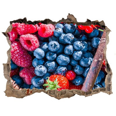 Samolepící nálepka Ovocná díra ve zdi