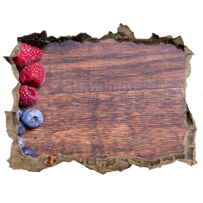 Samolepící nálepka na zeď Ovocný ráj v rozbořené zdi