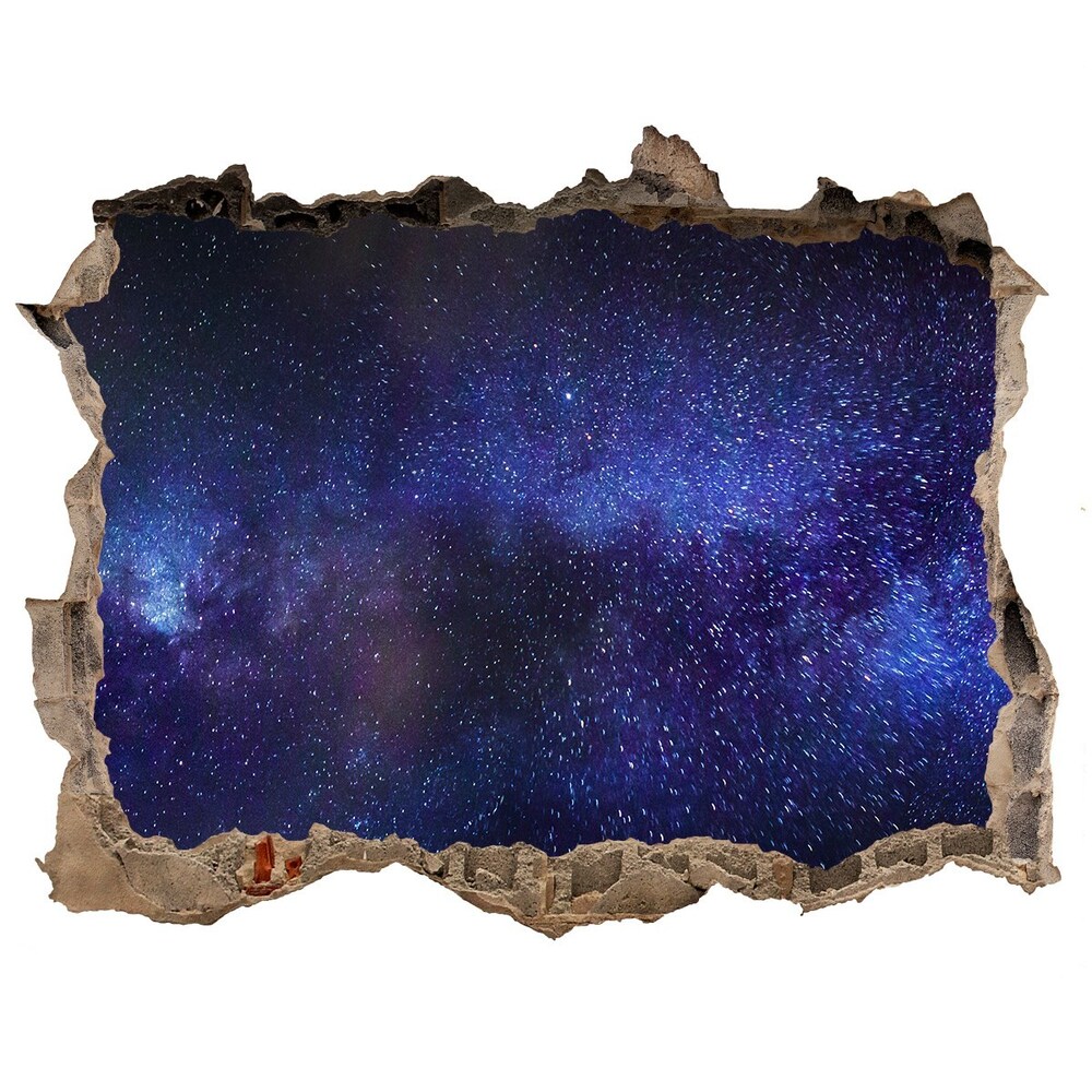 Foto fotografie díra na zeď Mléčná dráha
