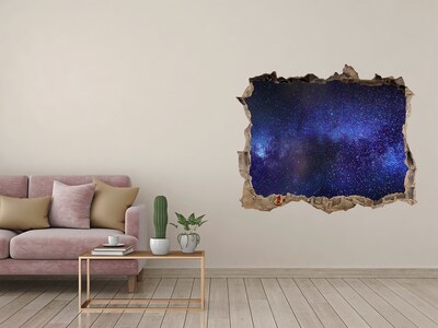 Foto fotografie díra na zeď Mléčná dráha