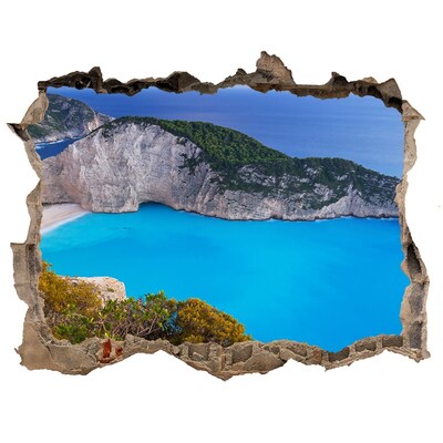 Nálepka fototapeta 3D výhled Zakynthos Řecko