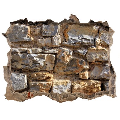 Fotoobraz díra na stěnu Kamenná zeď