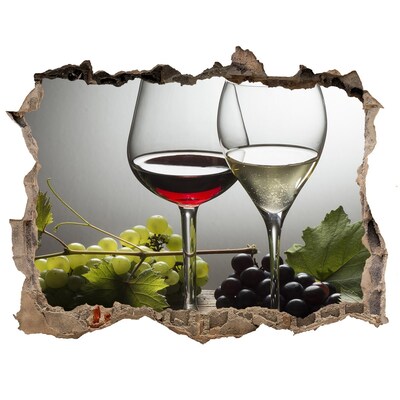 Samolepící nálepka Víno a hrozny