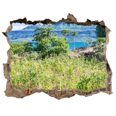 Nálepka fototapeta 3D na zeď Jezero Malavi