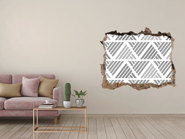 Samolepící nálepka Geometrie v betonu