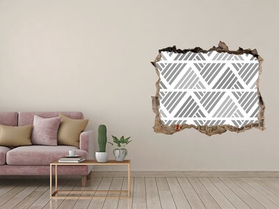 Samolepící nálepka Geometrie v betonu