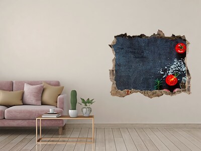 Samolepící díra na stěnu Kouzlo kulinářského zážitku v těsné blízkosti