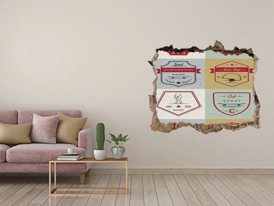 Fototapeta díra na zeď 3D Skatepark ve městě