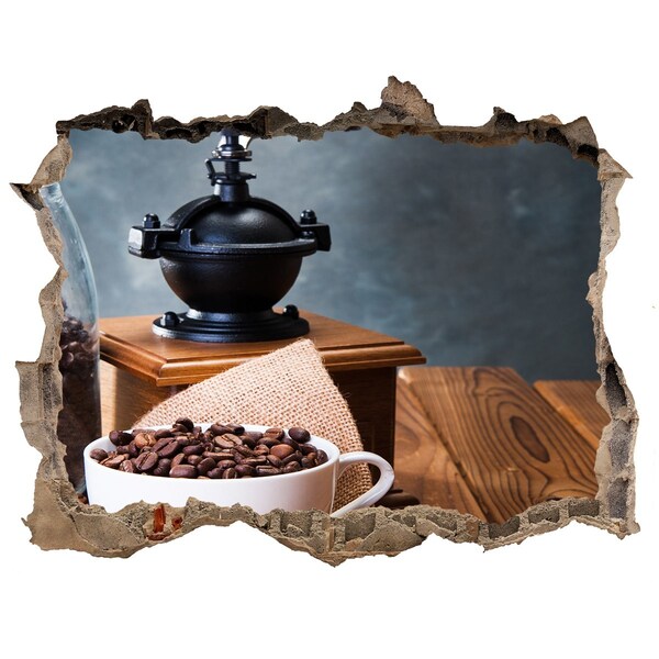 Fototapeta díra na zeď Káva v domácí kavárně