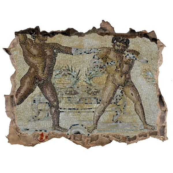 Samolepící díra na stěnu Starověké gladiátorské boje