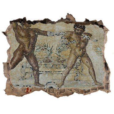 Samolepící díra na stěnu Starověké gladiátorské boje