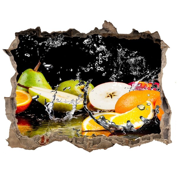 Samolepící díra na stěnu Ovocný ráj v ústraní