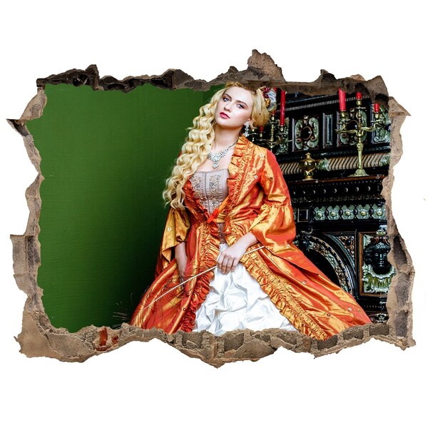 Fotoobraz díra na stěnu Královský ples v historickém interiéru