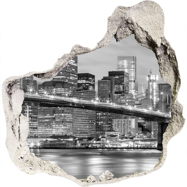Fototapeta díra na zeď Brooklynský most v New Yorku