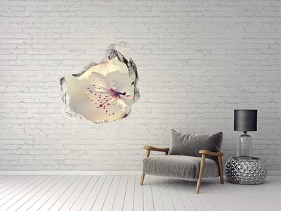 Samolepící nálepka na zeď Květinový sen za zdí