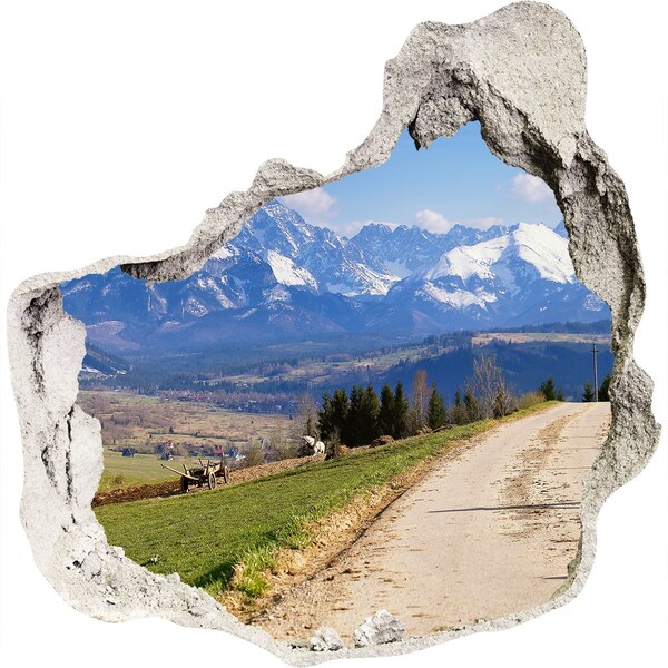 Samolepící nálepka beton Panorama Tatry