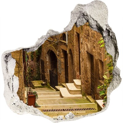 Fototapeta díra na zeď Okouzlující ulice ve městě