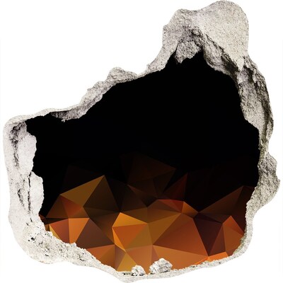 Díra 3D foto tapeta nálepka Vnitřek sopky