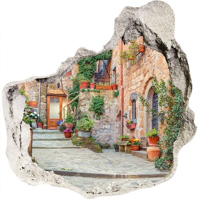 Fototapeta díra na zeď Okouzlující město v Toskánsku