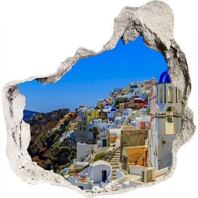 Samolepící nálepka Santorini Řecko