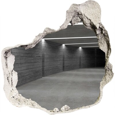 Fototapeta díra na zeď Betonový tunel