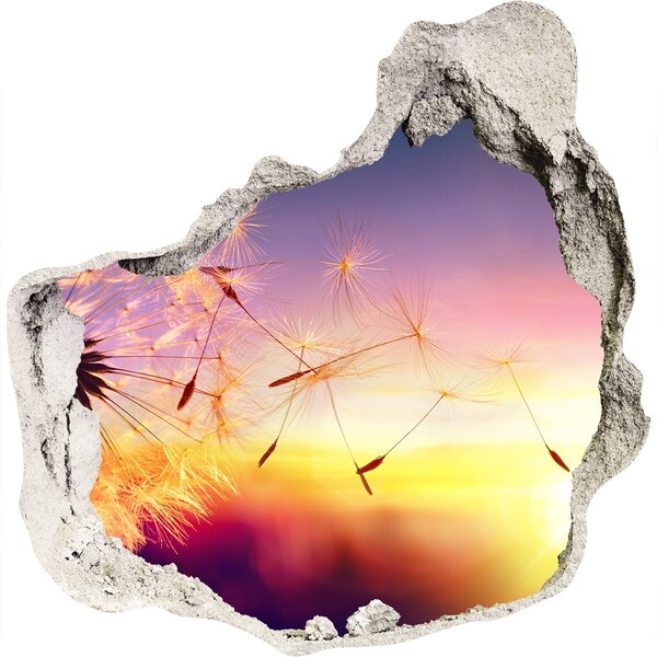 Fototapeta nálepka na zeď Květinové sny při západu slunce