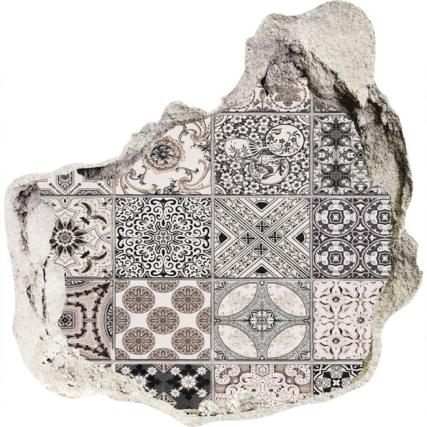 Fototapeta díra na zeď Dlaždice ve vintage stylu