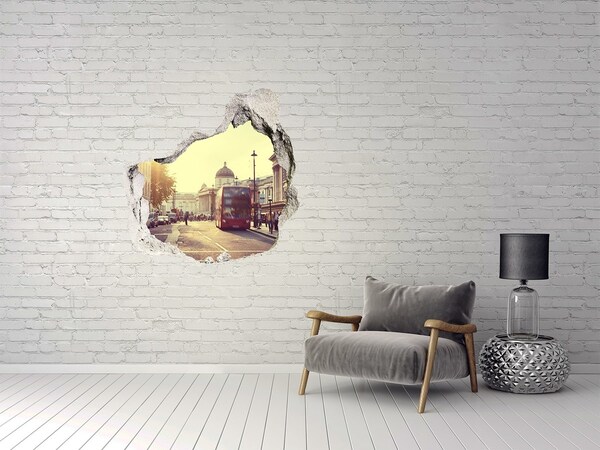 Fototapeta díra na zeď Londýnská ulice ráno