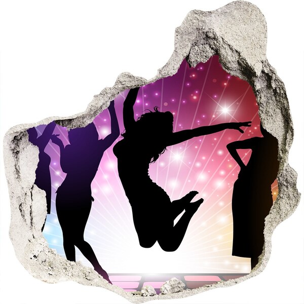 Fototapeta díra na zeď Tanec v záři reflektorů