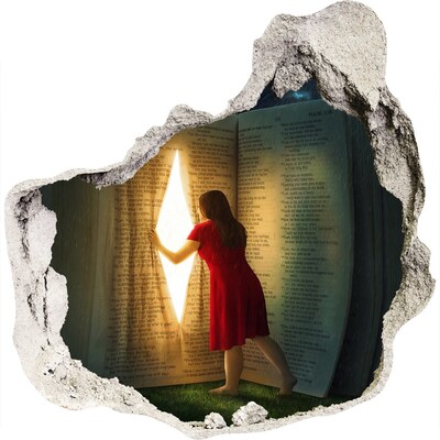 Fototapeta díra na zeď Díra v realitě