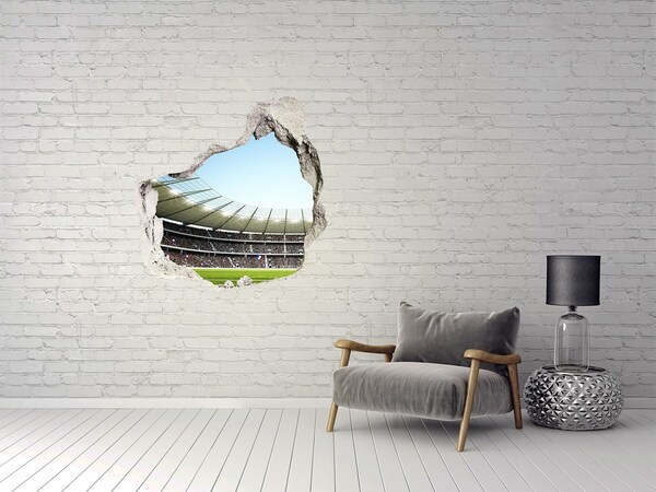 Fototapeta díra na zeď 3D Stadion plný emocí
