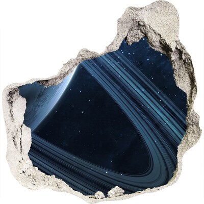 Foto fotografie díra na zeď Vesmírná díra ve zdi