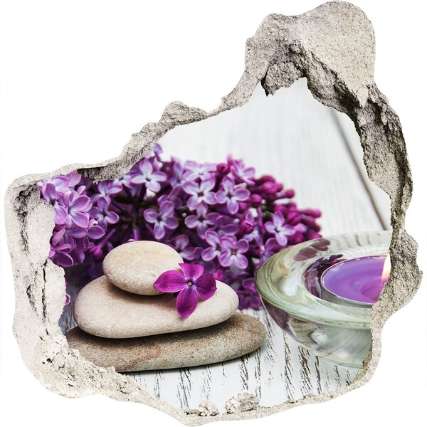 Samolepící nálepka Květinová oáza klidu