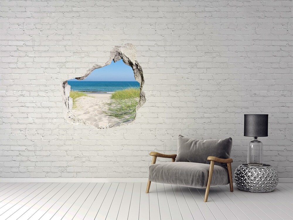 Díra 3D ve zdi na stěnu Mořské duny