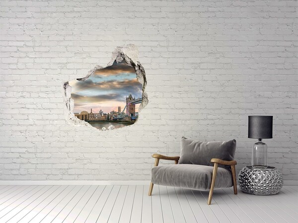 Fototapeta díra na zeď Tower Bridge v Londýně