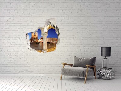 Fototapeta díra na zeď Hlavní náměstí v Krakově v noci