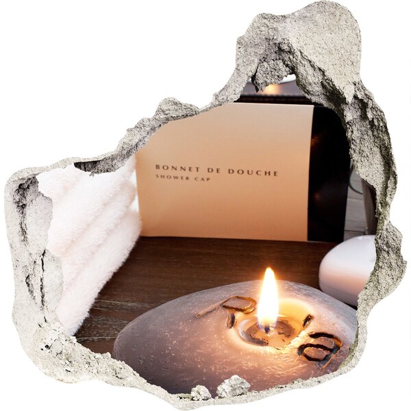 Samolepící díra na stěnu Relaxujte v lázních