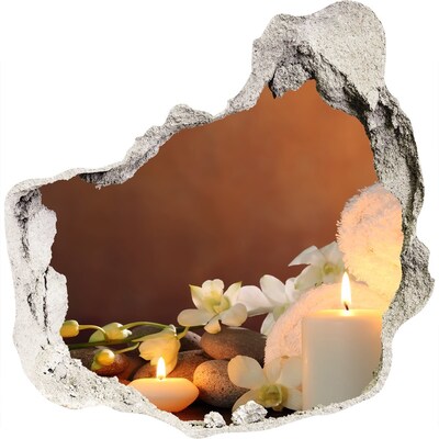 Samolepící díra na stěnu Relaxujte v lázních