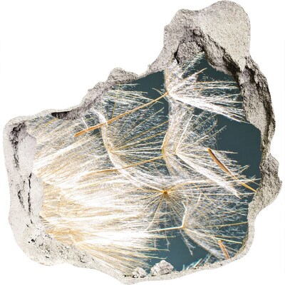 Samolepící nálepka Květinová krajina za dírou