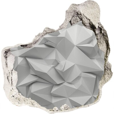 Díra 3D fototapeta nálepka Moderní díra ve zdi