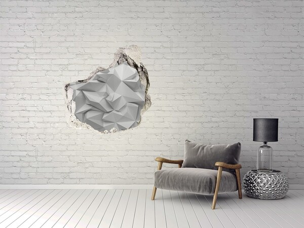 Díra 3D fototapeta nálepka Abstrakce 3D