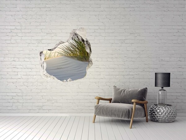 Samolepící díra na stěnu Duna ve světle západu slunce